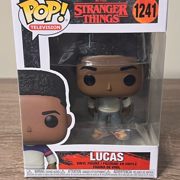Funko Pop Stranger Things Lucas Vinyl Figure - Picture 1 of 5